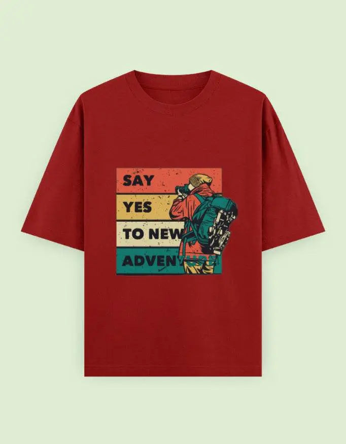 Adventure Unisex Oversized Classic T-Shirt Baklol Wear