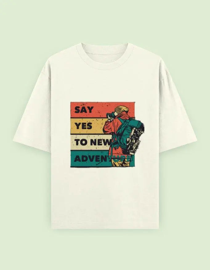 Adventure Unisex Oversized Classic T-Shirt Baklol Wear