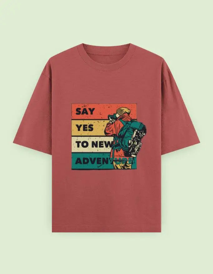Adventure Unisex Oversized Classic T-Shirt Baklol Wear