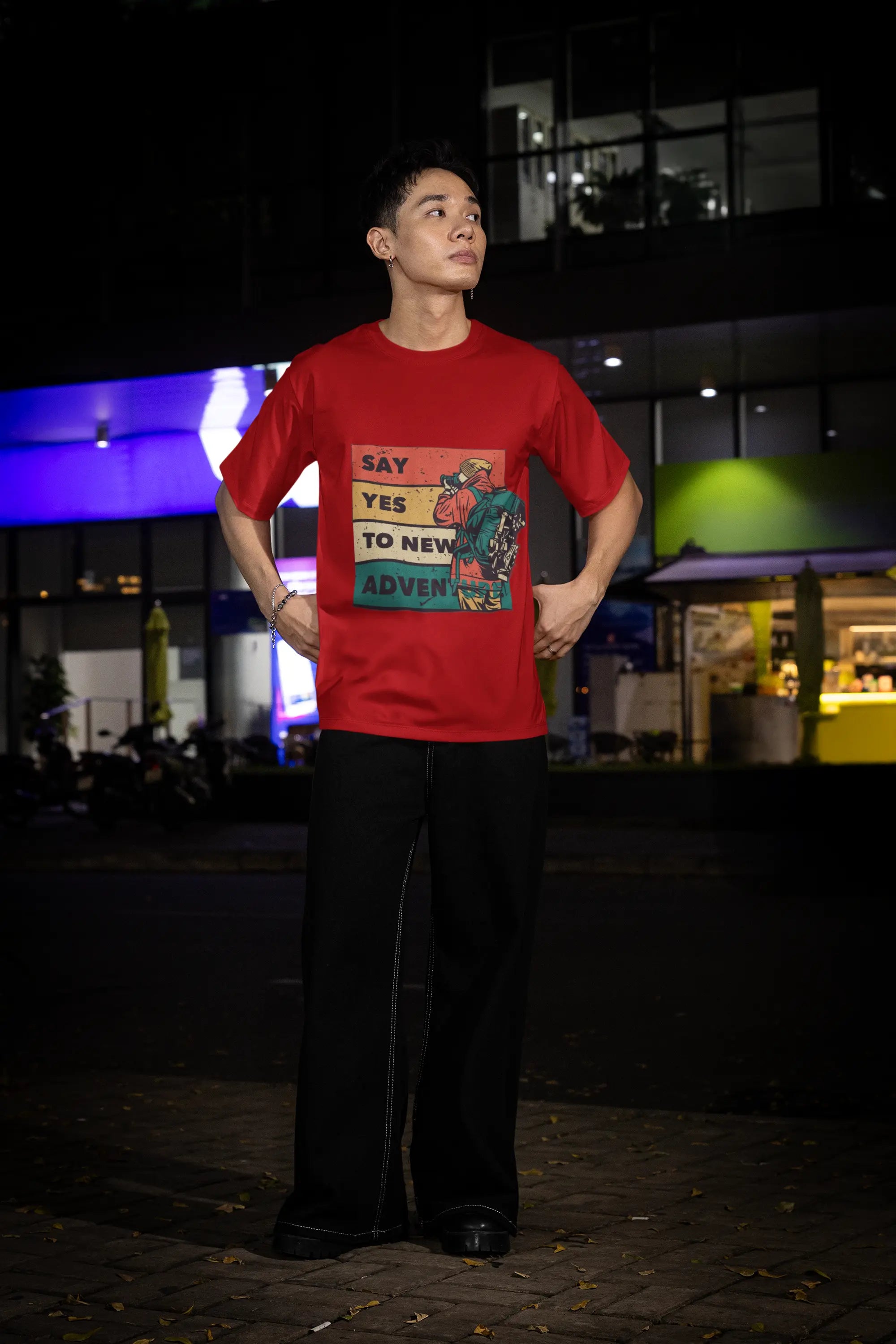 Adventure Unisex Oversized Classic T-Shirt Baklol Wear