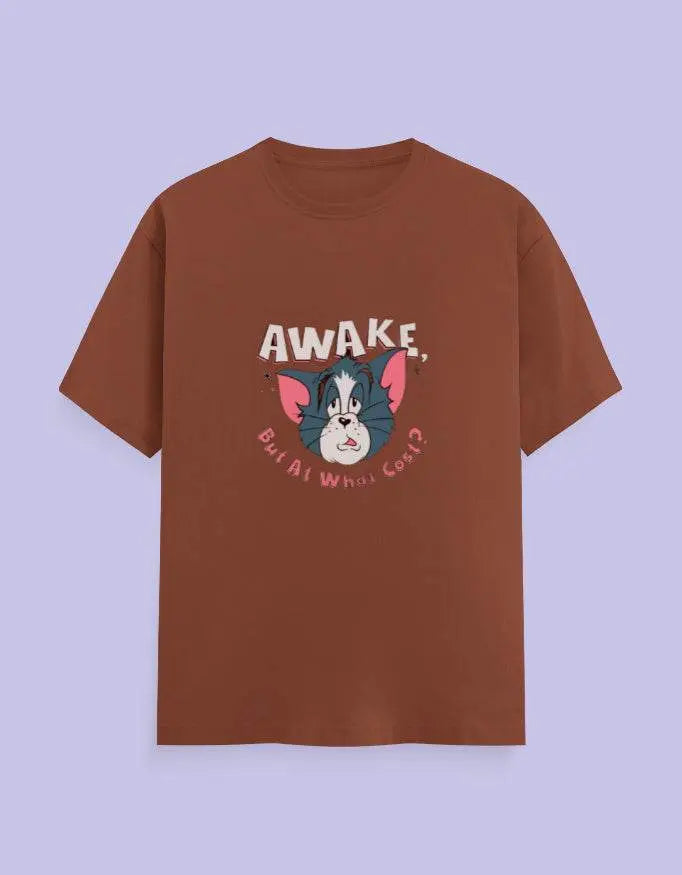 Awake Unisex Classic Crew T-Shirt Baklol Wear