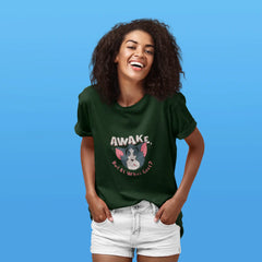 Awake Unisex Classic Crew T-Shirt Baklol Wear