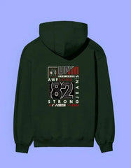 Backprinted Streetwear "82  Challenge" UnisexHoodie Baklol Wear