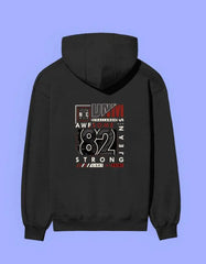 Backprinted Streetwear "82  Challenge" UnisexHoodie Baklol Wear