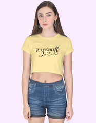 Be Yourself Crop Top for Women - Baklol Wear