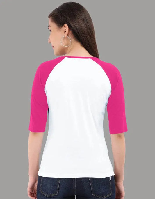 Be the Reason Someone Smiles Today – Women's Motivational Raglan Tee | Baklolwear Baklol Wear