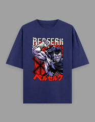 Berserk Anime Oversized T-Shirt | Guts Graphic Manga Tee for Fans Baklol Wear