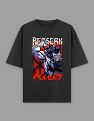 Berserk Anime Oversized T-Shirt | Guts Graphic Manga Tee for Fans Baklol Wear