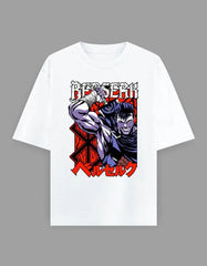 Berserk Anime Oversized T-Shirt | Guts Graphic Manga Tee for Fans Baklol Wear