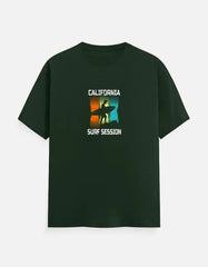 California Surf Session Premium T-Shirt | Vintage Surfing Graphic Tee Baklol Wear