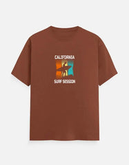 California Surf Session Premium T-Shirt | Vintage Surfing Graphic Tee Baklol Wear