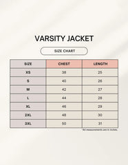 Classic Varsity Letterman Jacket for Men – Wool Bomber with Chenille W Patch - Baklol Wear