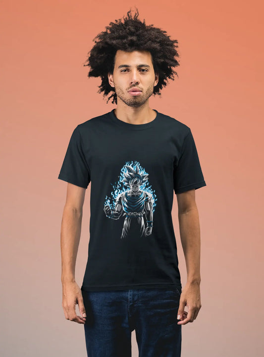 Dragon Ball Energy Aura Graphic T-Shirt – Goku Inspired Anime Power Tee for Men & Women | Bold Manga Streetwear Baklol Wear
