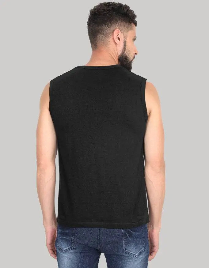 Earth Quote Sleeveless T-Shirt for Men - Eco-Friendly Streetwear | Baklolwear Baklol Wear