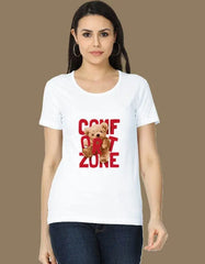 Escape Your Comfort Zone Teddy Graphic T-Shirt Baklol Wear