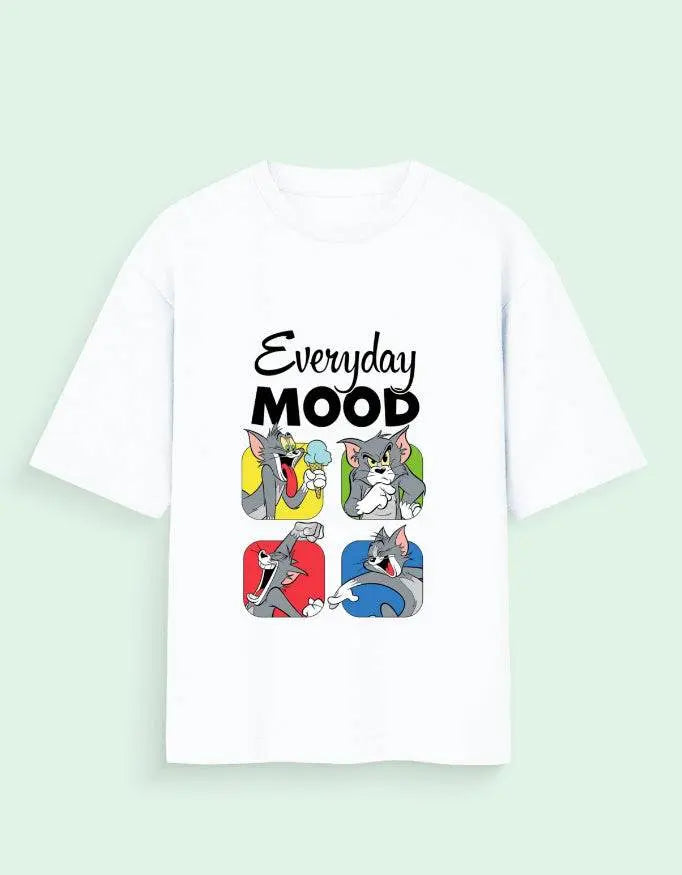 Everyday Mood Unisex Oversized Standard T-Shirt Baklol Wear