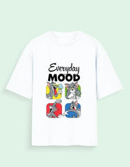 Everyday Mood Unisex Oversized Standard T-Shirt Baklol Wear