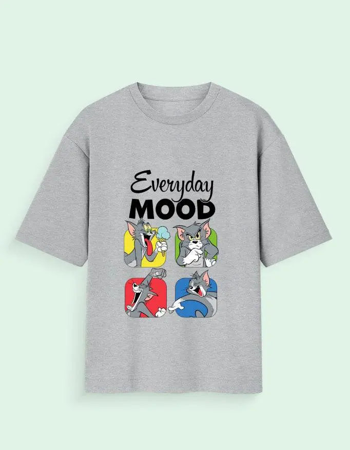 Everyday Mood Unisex Oversized Standard T-Shirt Baklol Wear