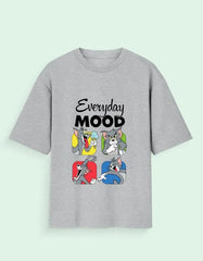 Everyday Mood Unisex Oversized Standard T-Shirt Baklol Wear