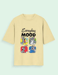 Everyday Mood Unisex Oversized Standard T-Shirt Baklol Wear