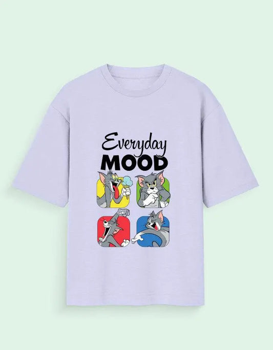 Everyday Mood Unisex Oversized Standard T-Shirt Baklol Wear
