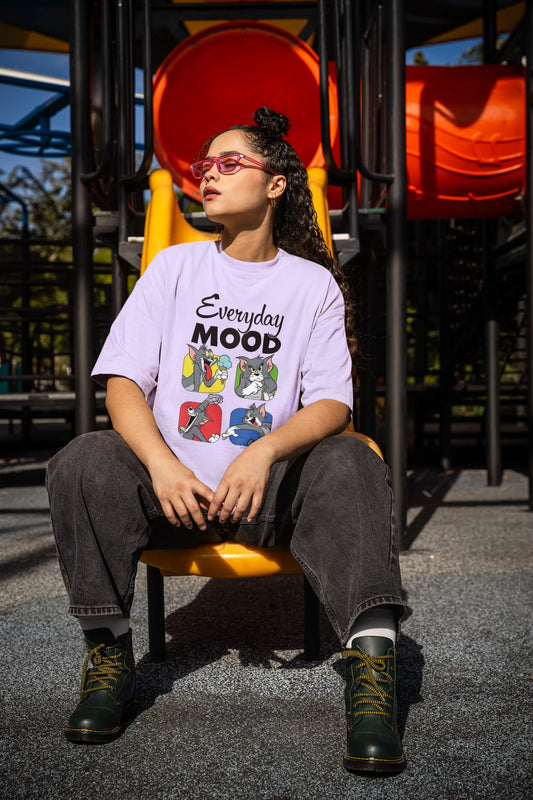 Everyday Mood Unisex Oversized Standard T-Shirt Baklol Wear