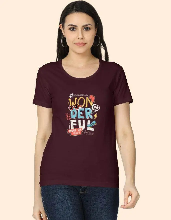 Everyone Is Wonderful Motivational Graphic T-Shirt - Baklol Wear