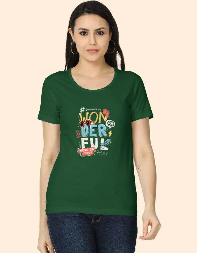 Everyone Is Wonderful Motivational Graphic T-Shirt - Baklol Wear
