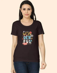 Everyone Is Wonderful Motivational Graphic T-Shirt - Baklol Wear
