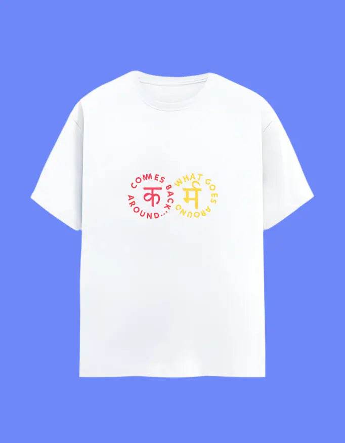 Karm - Half Sleeves Tshirt - Baklol Wear