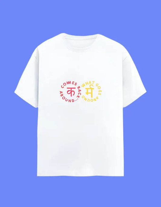 Karm - Half Sleeves Tshirt - Baklol Wear