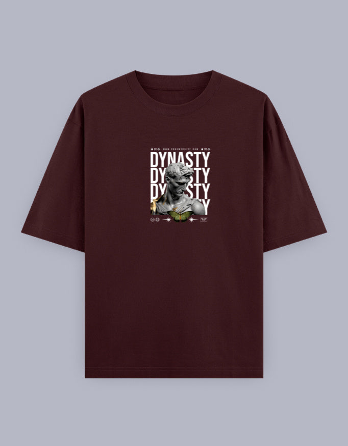 Dynasty Oversized T-Shirt – Bold Greek Statue Art Streetwear - Baklol Wear