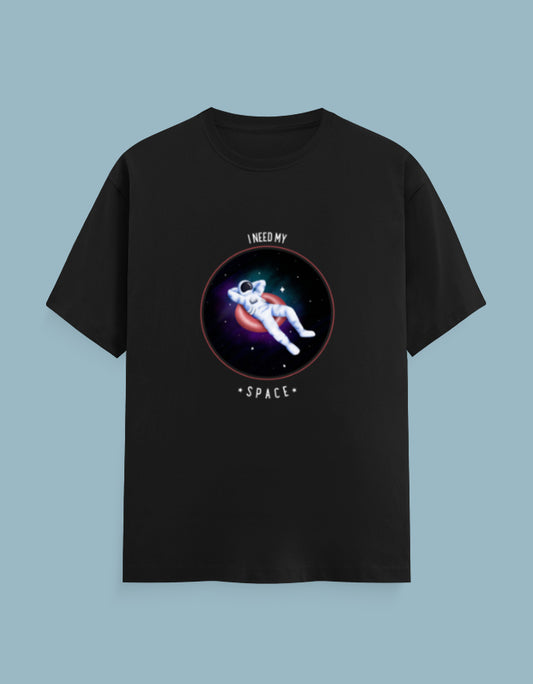 I Need My Space Astronaut Graphic T-Shirt—Trendy Casual Style - Baklol Wear