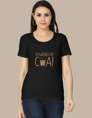 Powered By Chai Premium T-Shirt - Baklol Wear