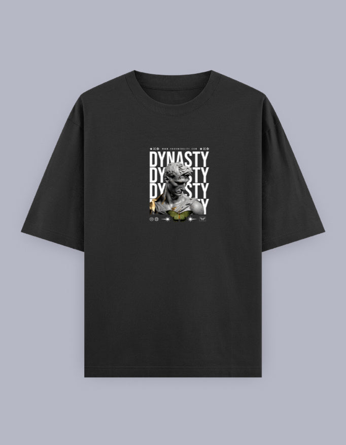 Dynasty Oversized T-Shirt – Bold Greek Statue Art Streetwear - Baklol Wear