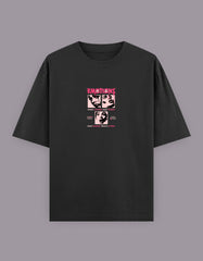 Emotions Oversized T-Shirt – Bold Pop Art Face Graphic Streetwear - Baklol Wear