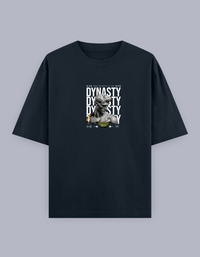Dynasty Oversized T-Shirt – Bold Greek Statue Art Streetwear - Baklol Wear