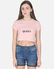 Queen - Women's Crop Top - Baklol Wear