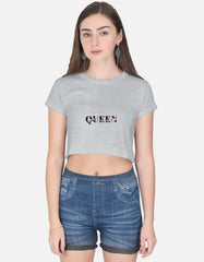 Queen - Women's Crop Top - Baklol Wear