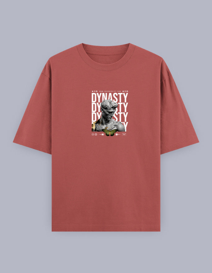 Dynasty Oversized T-Shirt – Bold Greek Statue Art Streetwear - Baklol Wear