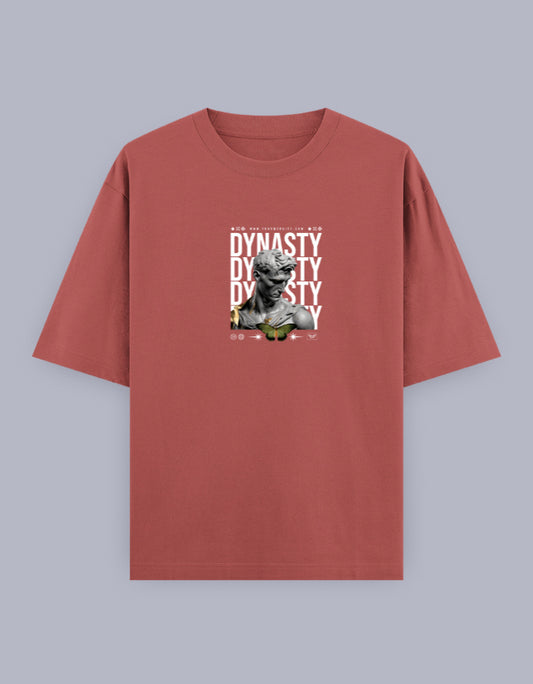 Dynasty Oversized T-Shirt – Bold Greek Statue Art Streetwear - Baklol Wear