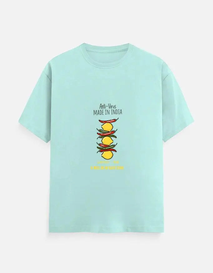 Anti-Virus Made In India - Half Sleeves Tshirt - Baklol Wear