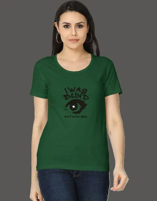 I was Blind But Now I see - Women's T-Shirt - Baklol Wear