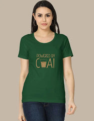 Powered By Chai Premium T-Shirt - Baklol Wear