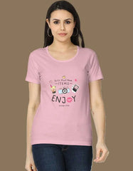 Girls Must Have Items Enjoy Young Fun Graphic T-Shirt - Baklol Wear