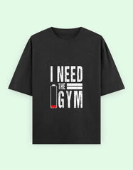 I Need The Gym Oversized T-Shirt Baklol Wear