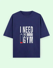I Need The Gym Oversized T-Shirt Baklol Wear