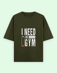 I Need The Gym Oversized T-Shirt Baklol Wear