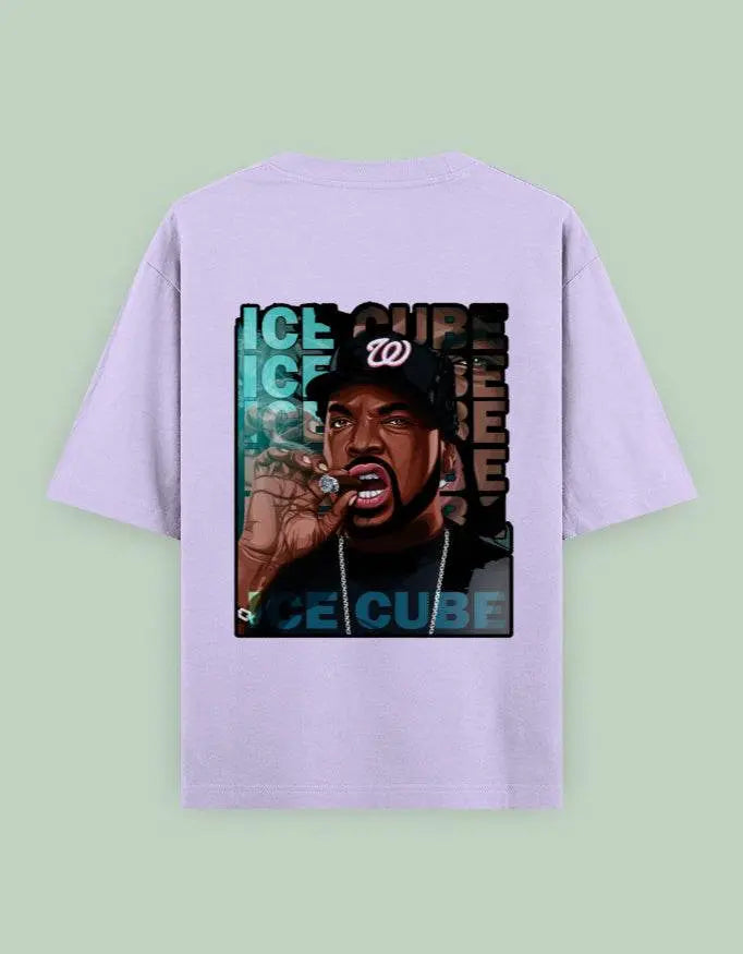 Ice Cube Oversized Graphic T-Shirt – Iconic Rap Legend Streetwear Baklol Wear