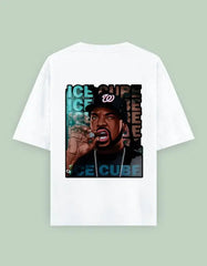 Ice Cube Oversized Graphic T-Shirt – Iconic Rap Legend Streetwear Baklol Wear